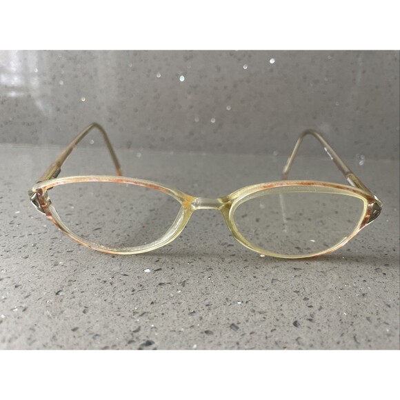 Jubilee 5675 BRM 54-17-140 Rose Crystal Plastic Full Rim Eyeglasses Frames ONLY